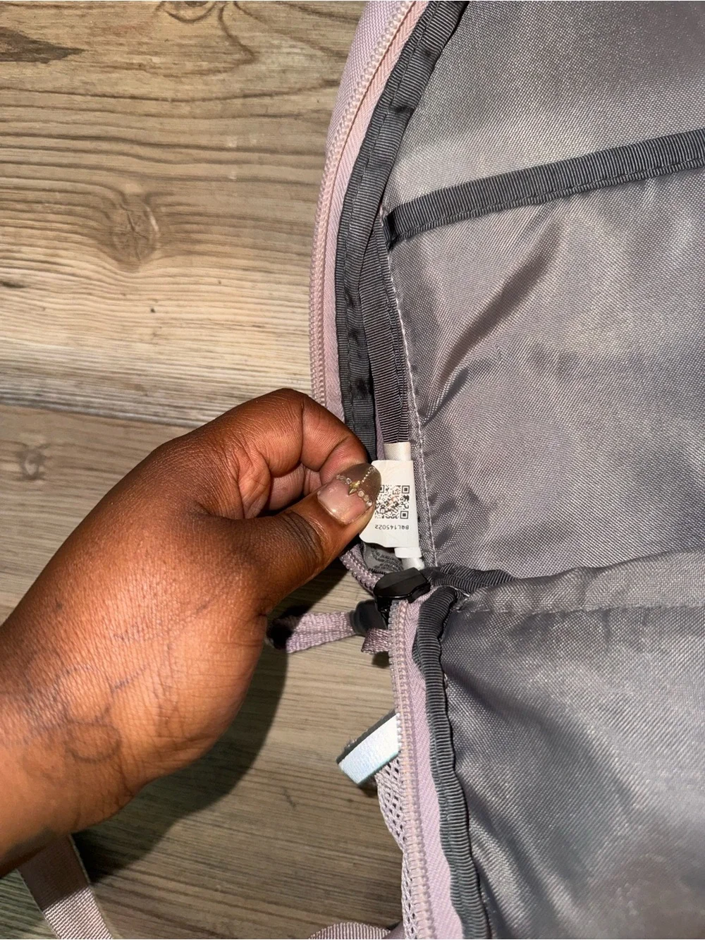 The North Face Jester Backpack in light pink